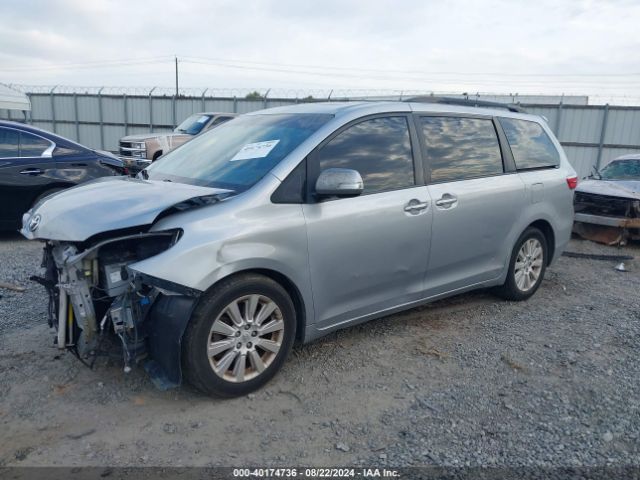 5TDYK3DC6FS557052 Toyota Sienna Limited Premium 7 Passenger