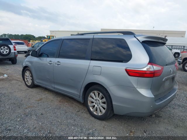 5TDYK3DC6FS557052 Toyota Sienna Limited Premium 7 Passenger