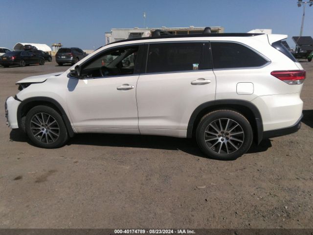 5TDJZRFH1HS521233 Toyota Highlander Se