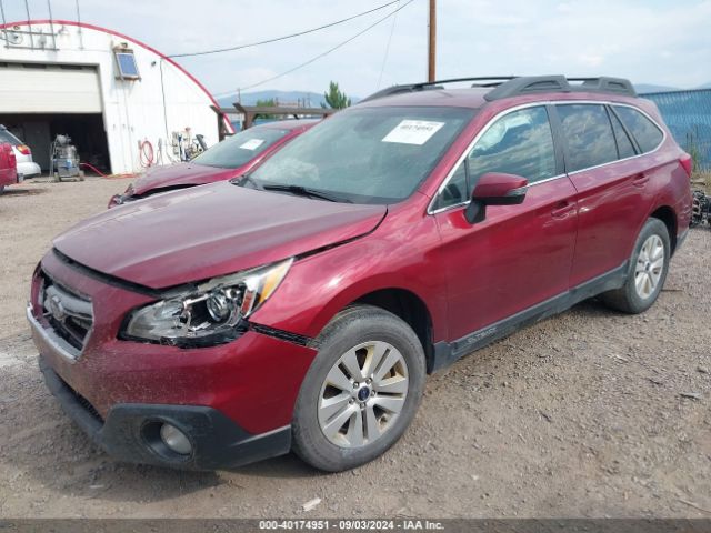 4S4BSAFC9H3256623 Subaru Outback 2.5i Premium