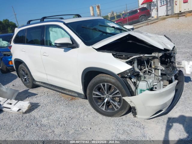 5TDKKRFH1GS122281 Toyota Highlander Xle V6