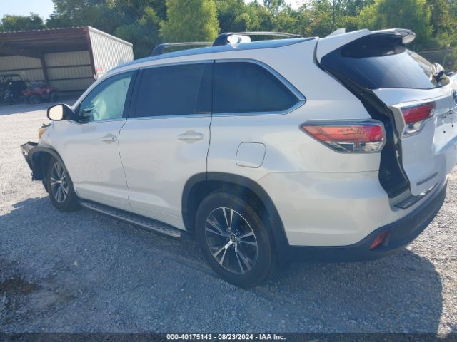 5TDKKRFH1GS122281 Toyota Highlander Xle V6