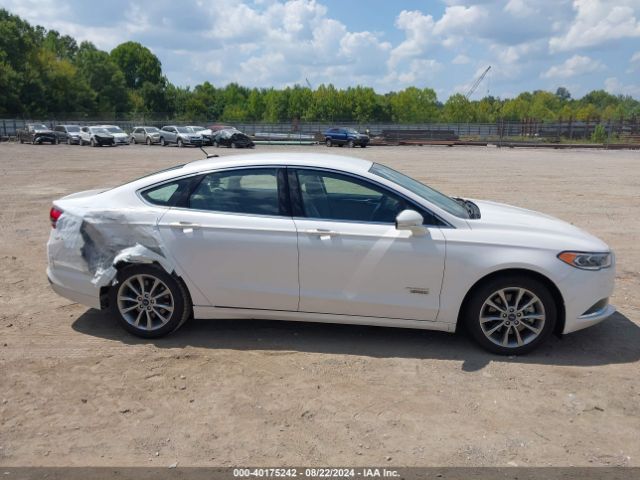3FA6P0PU9JR188913 Ford Fusion Energi Se Luxury