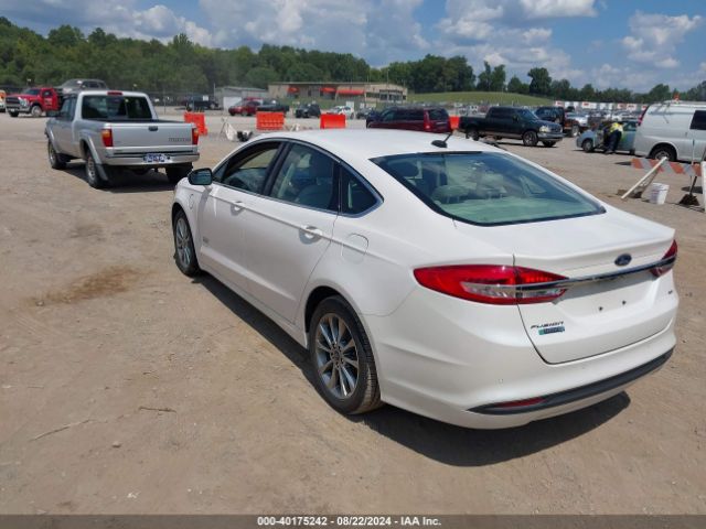 3FA6P0PU9JR188913 Ford Fusion Energi Se Luxury