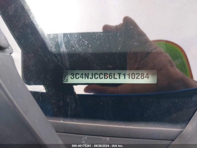3C4NJCCB6LT110284 Jeep Compass Limited Fwd