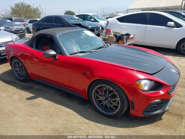 JC1NFAEK2J0136004 Fiat 124 Spider Abarth
