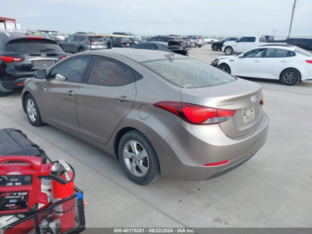5NPDH4AE0FH568370 Hyundai ELANTRA SE