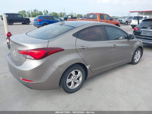 5NPDH4AE0FH568370 Hyundai ELANTRA SE