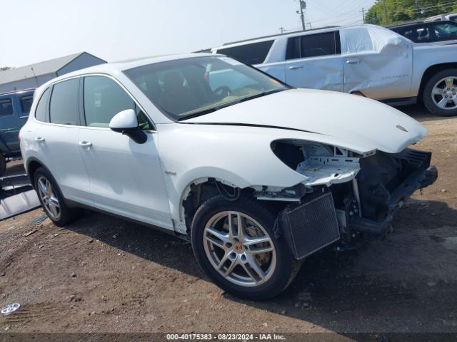 2013 PORSCHE CAYENNE HYBRID WP1AE2A20DLA15831