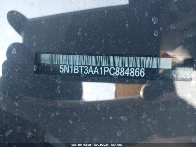 5N1BT3AA1PC884866 Nissan Rogue S Fwd