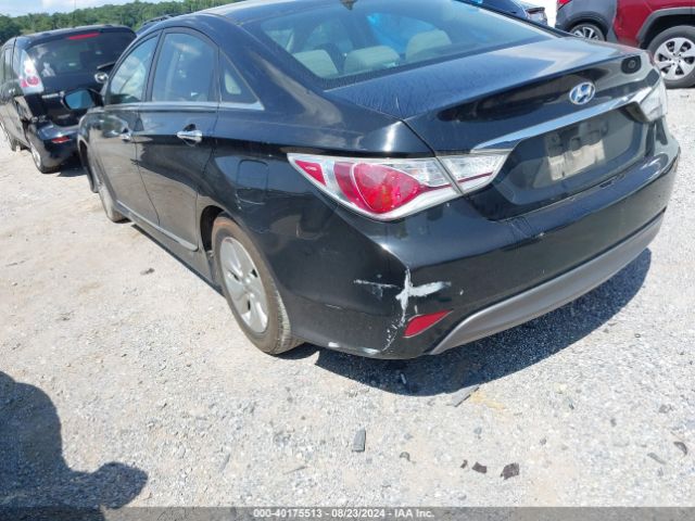 KMHEC4A42FA124663 Hyundai SONATA HYBRID