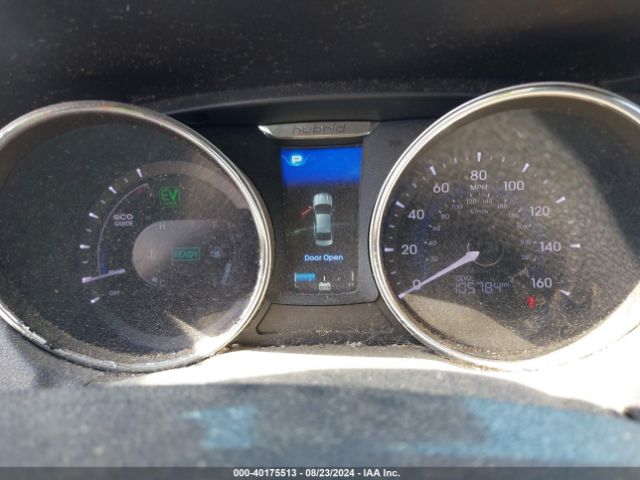 KMHEC4A42FA124663 Hyundai SONATA HYBRID