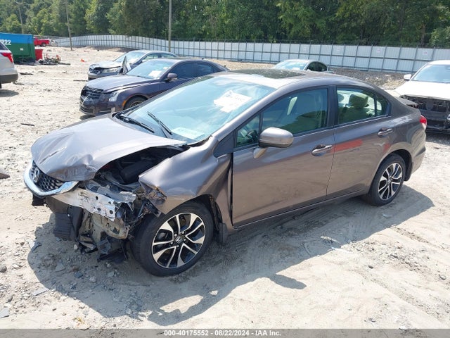 Honda CIVIC EX 2015 19XFB2F8XFE037666 Image 2