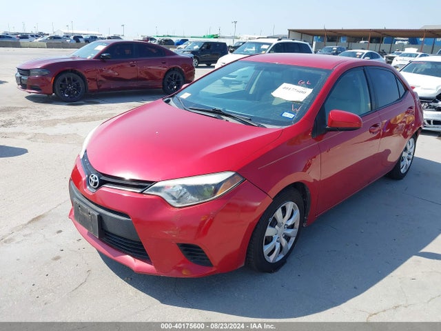 Toyota COROLLA LE 2014 2T1BURHEXEC093561 Image 2