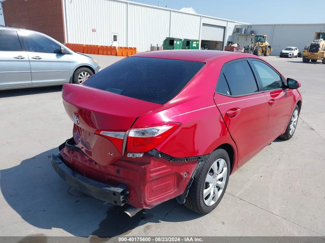 Toyota COROLLA LE 2014 2T1BURHEXEC093561 Image 4