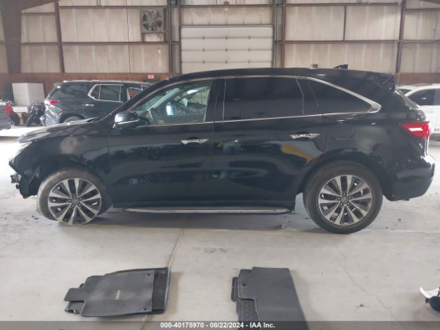 5FRYD4H41GB002551 Acura Mdx Technology   Acurawatch Plus Packages/technology Package