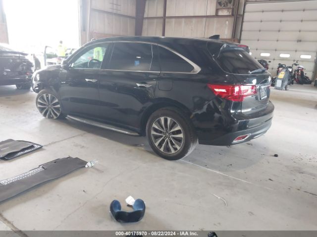 5FRYD4H41GB002551 Acura Mdx Technology   Acurawatch Plus Packages/technology Package