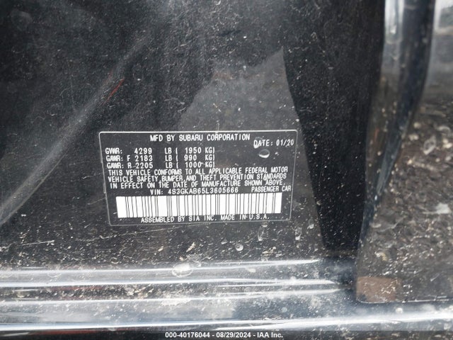 Subaru IMPREZA SEDAN 2020 4S3GKAB65L3605666 Image 9