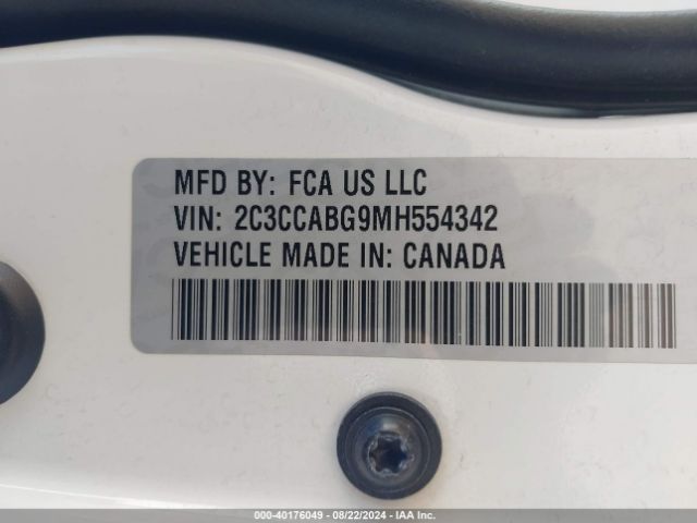 2C3CCABG9MH554342 Chrysler 300 300s