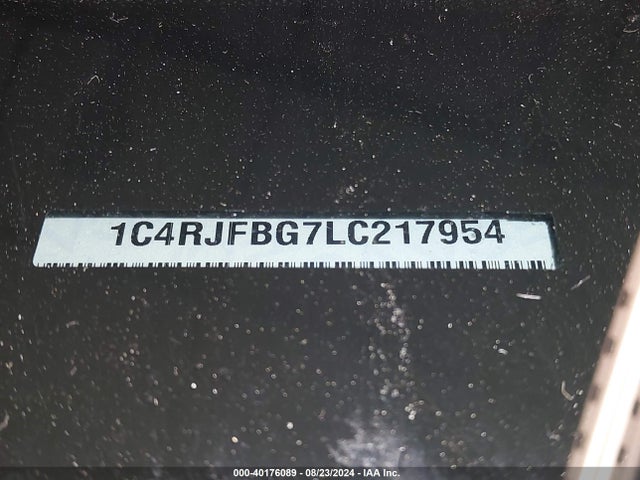 1C4RJFBG7LC217954 Jeep Grand Cherokee Limited 4x4