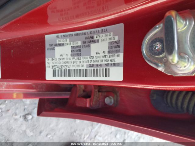 3MZBPAAL9KM108147 Mazda Mazda3 Select Package