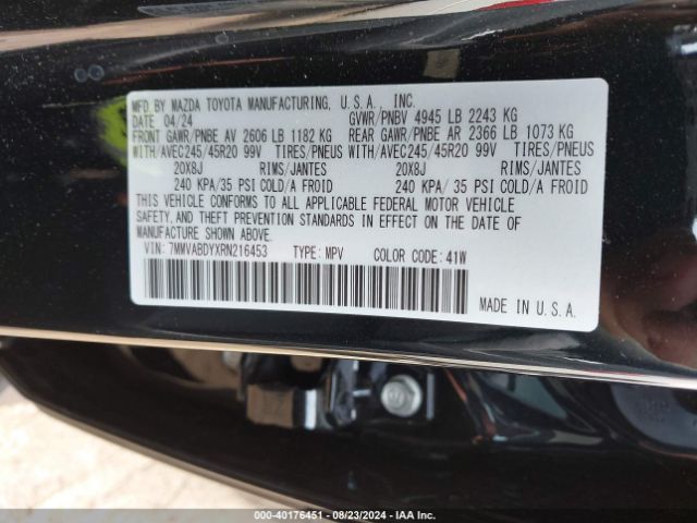 7MMVABDYXRN216453 Mazda Cx-50 2.5 Turbo Premium