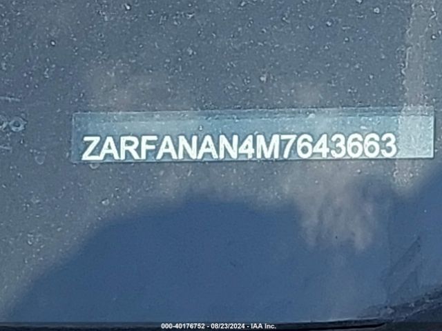 ZARFANAN4M7643663 Alfa Romeo Giulia Awd