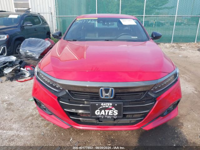 1HGCV3F21NA022679 Honda Accord Hybrid Sport