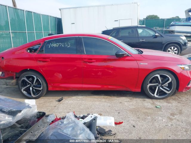 1HGCV3F21NA022679 Honda Accord Hybrid Sport