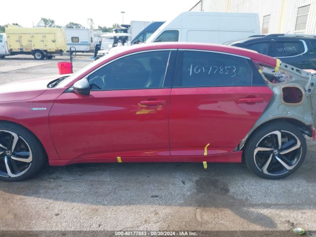 1HGCV3F21NA022679 Honda Accord Hybrid Sport