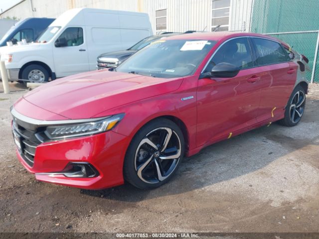 1HGCV3F21NA022679 Honda Accord Hybrid Sport