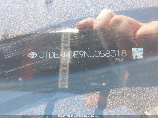 Toyota Corolla Hybrid Le 2022 JTDEAMDE9NJ058318 Image 9