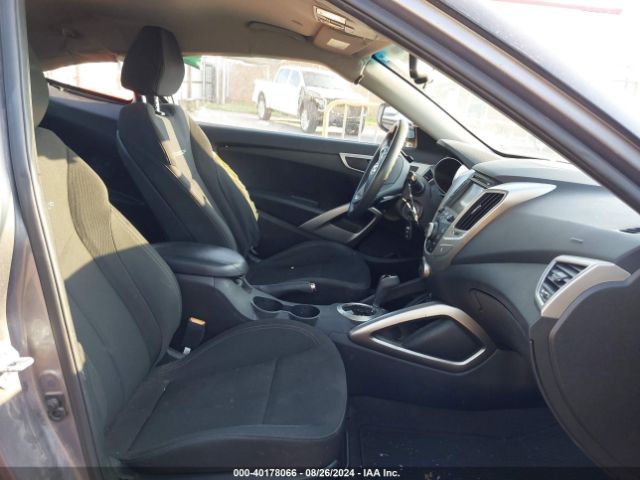 KMHTC6AD7EU217601 Hyundai Veloster Base W/black