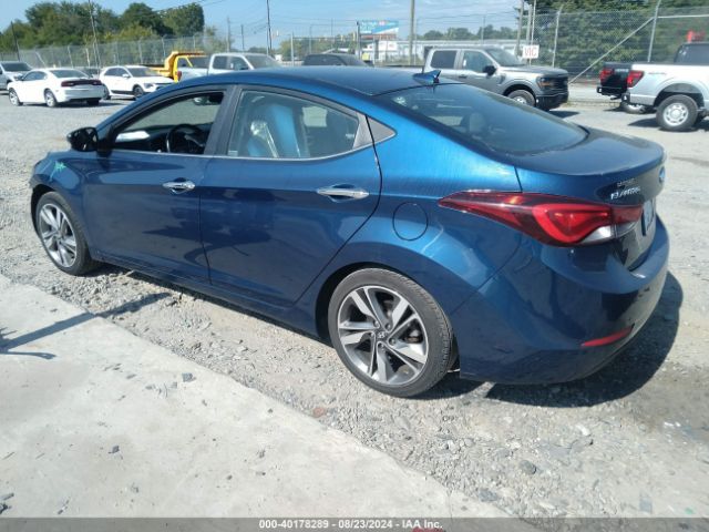 5NPDH4AE9FH551387 Hyundai Elantra Limited