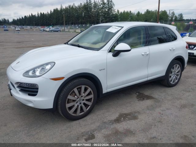 2012 PORSCHE CAYENNE HYBRID WP1AE2A28CLA93949 Photo 1