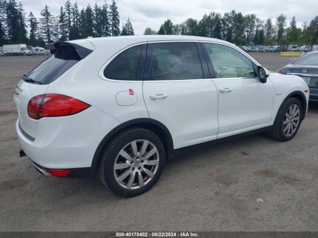 2012 PORSCHE CAYENNE HYBRID WP1AE2A28CLA93949 Photo 3