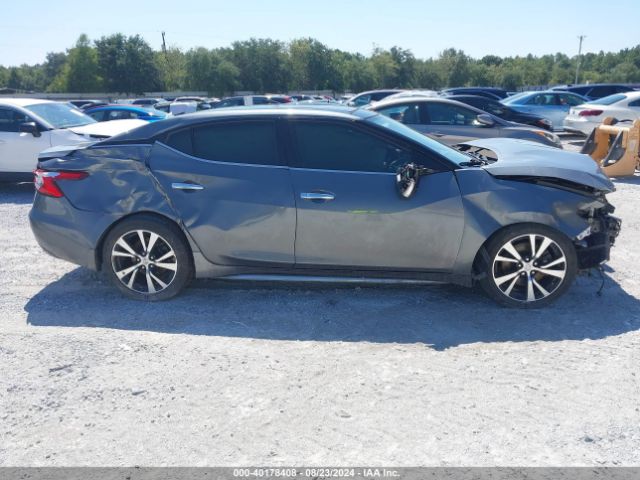 1N4AA6AP5JC362203 Nissan Maxima 3.5 Platinum