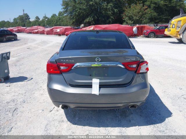 1N4AA6AP5JC362203 Nissan Maxima 3.5 Platinum