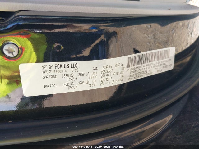 2C4RC1BG0KR715268 Chrysler Pacifica Touring L