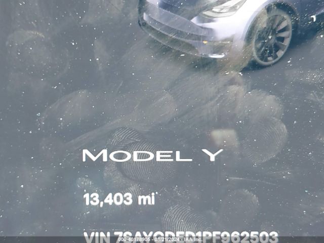 7SAYGDED1PF962503 Tesla Model Y Rwd