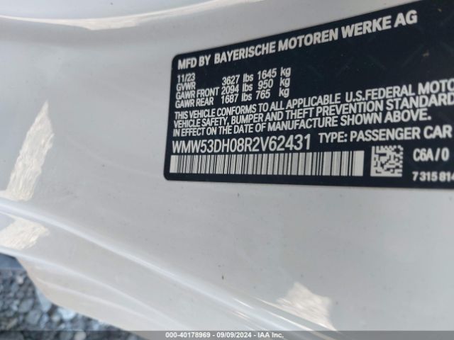 WMW53DH08R2V62431 Mini Hardtop Cooper S