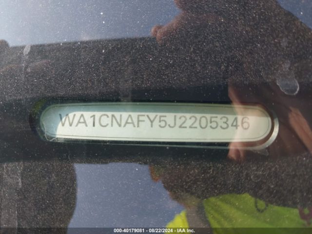 WA1CNAFY5J2205346 Audi Q5 2.0t Premium/2.0t Tech Premium