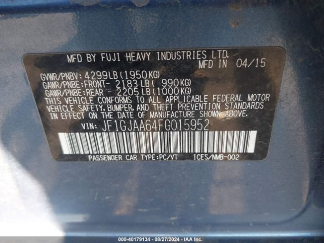 JF1GJAA64FG015952 Subaru Impreza 2.0i