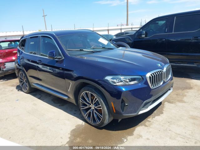 2022 BMW X3 5UX43DP03N9M29057