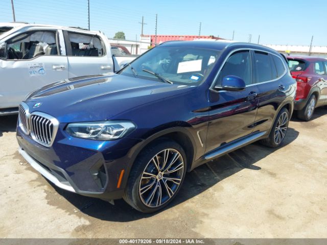 2022 BMW X3 5UX43DP03N9M29057 Photo 1