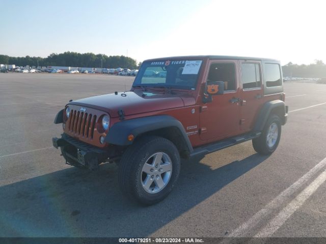 1C4BJWDGXEL223216 Jeep Wrangler Unlimited Sport