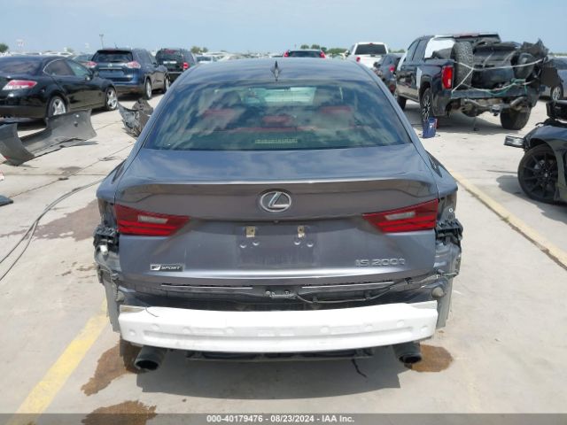 JTHBA1D29G5003272 Lexus IS 200T