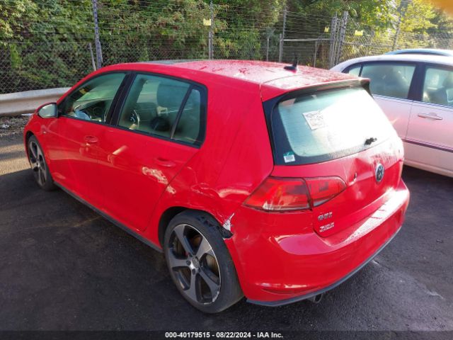 3VW4T7AU5FM070857 Volkswagen Golf Gti 2.0t Se 4-door