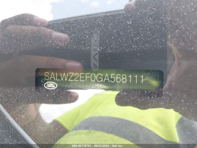 SALWZ2EF0GA568111 Land Rover Range Rover Sport 5.0l V8 Supercharged Svr