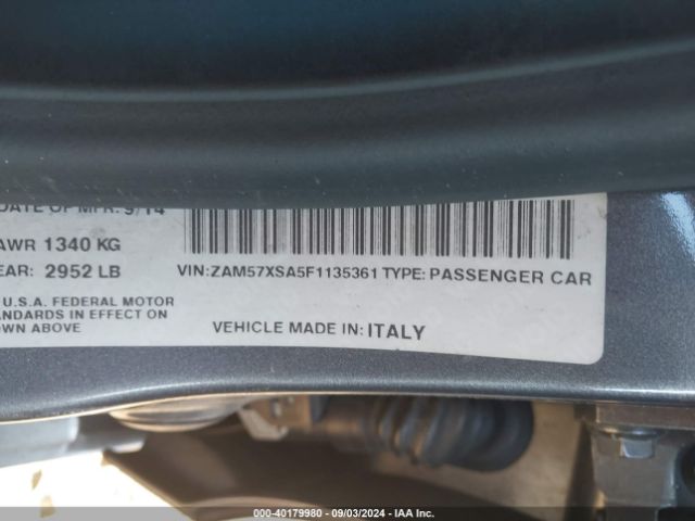 ZAM57XSA5F1135361 Maserati Ghibli